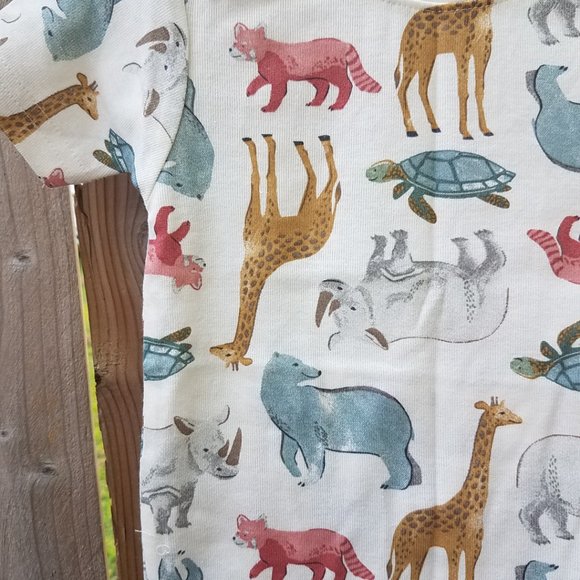 Little Planet Carter's Toddler Organic Cotton 2-Pc Pajama Set Animals 24M - Picture 4 of 10